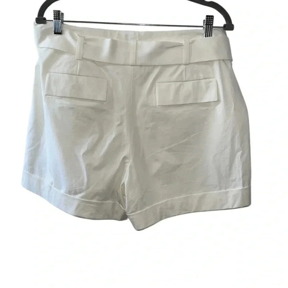 Lafayette 148 Ivory Trouser Shorts Size 10 - Picture 4 of 6